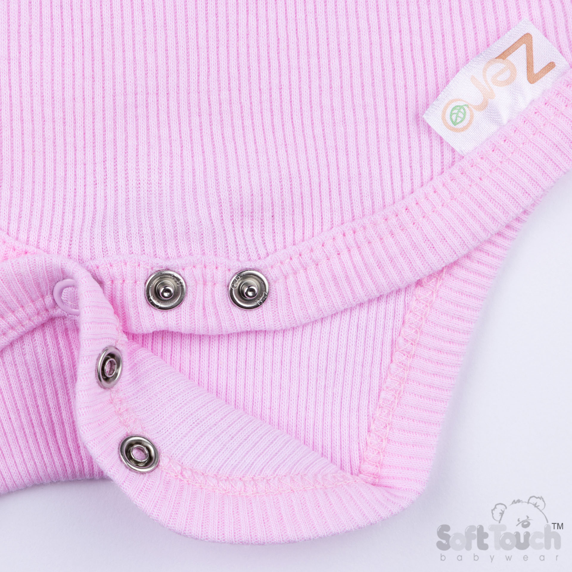 Pink Ribbed Bodysuit No. BS4500-P